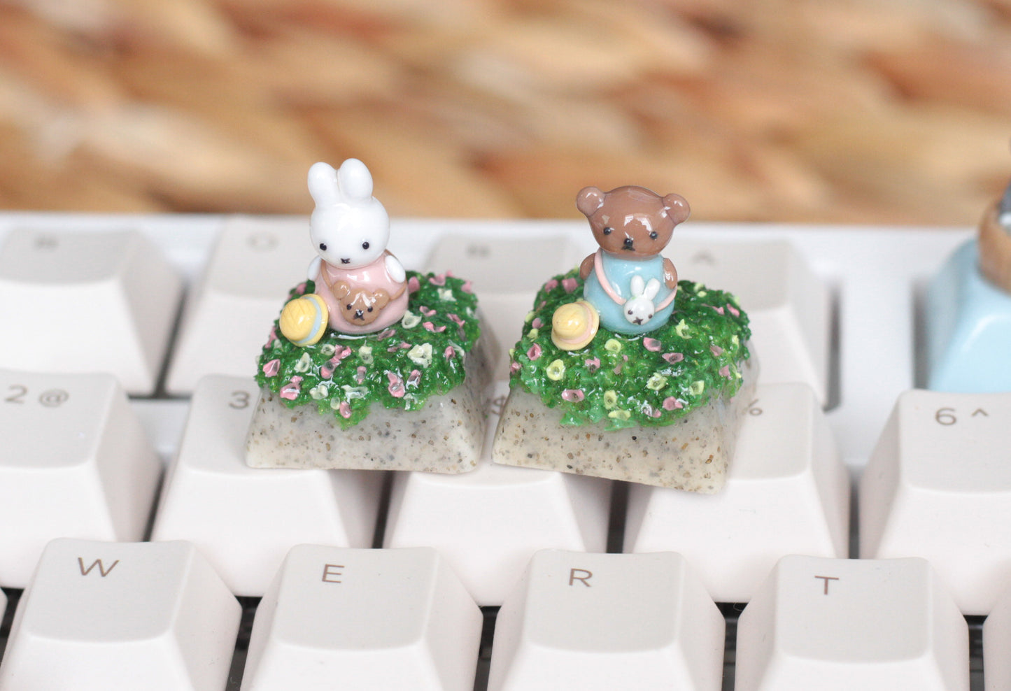 MIFFY & BORIS KEYCAPS