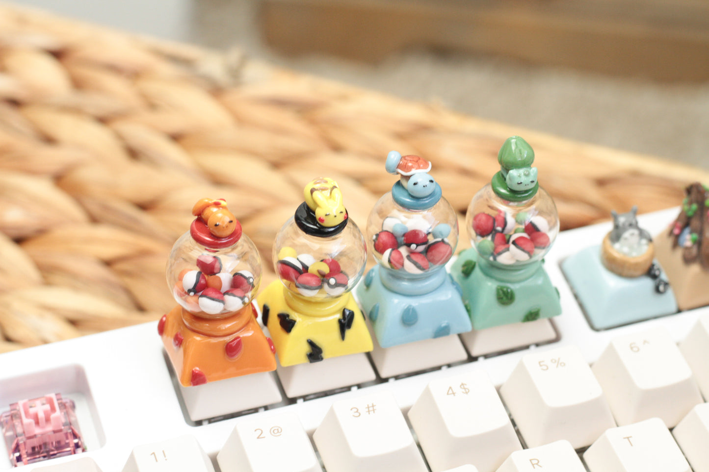 STARTER POKEMON SHAKER KEYCAPS