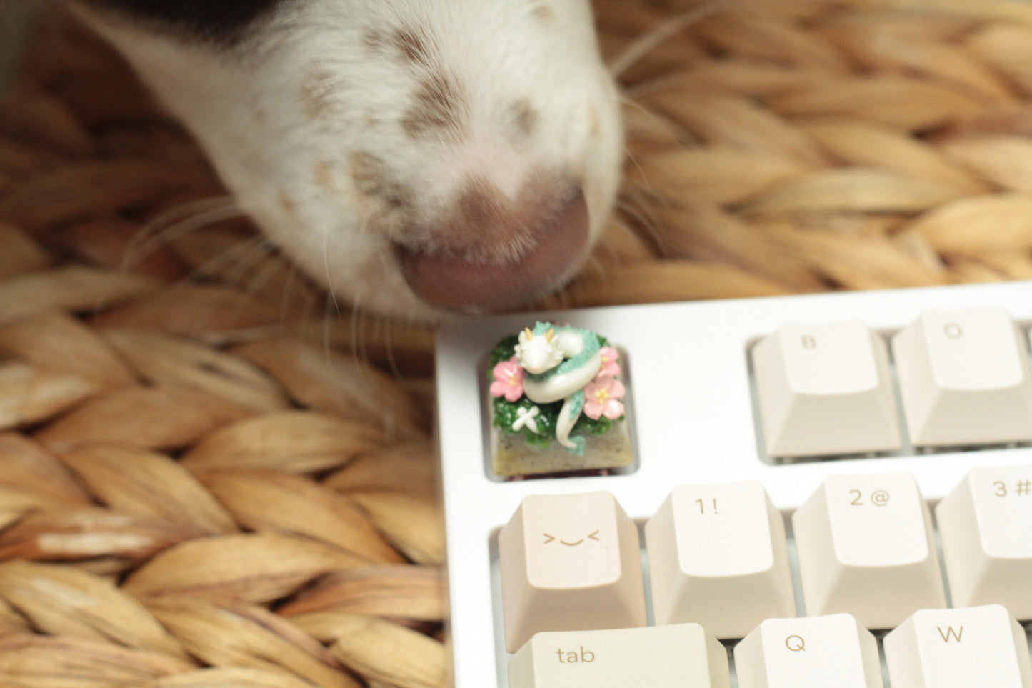 BLOOMING HAKU KEYCAP