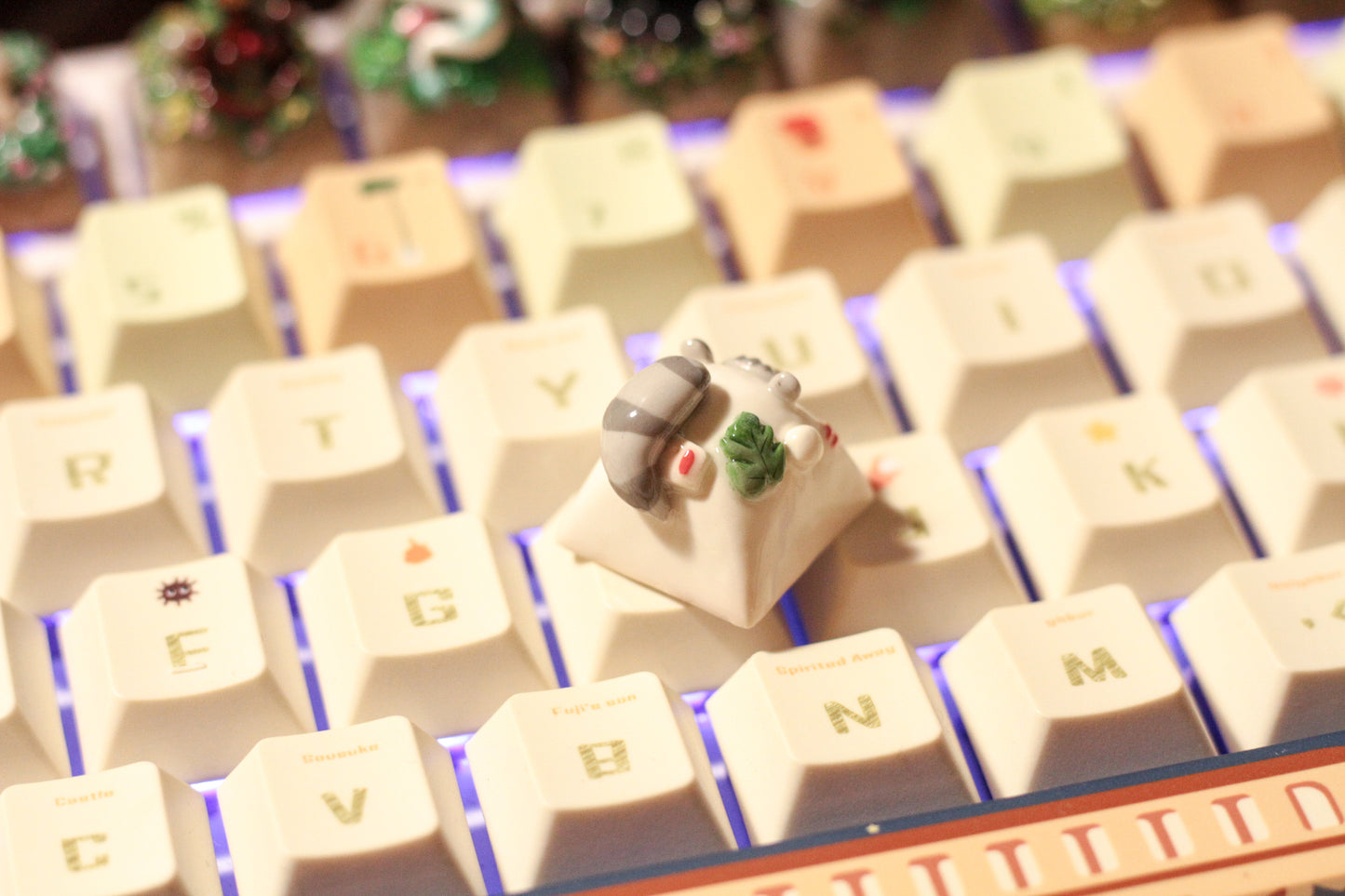 SPACE RACCOON KEYCAP