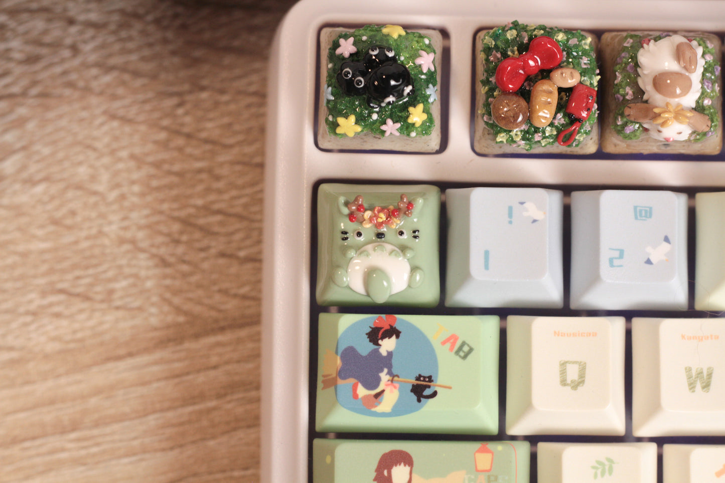 FLOWER CROWN TOTORO KEYCAP