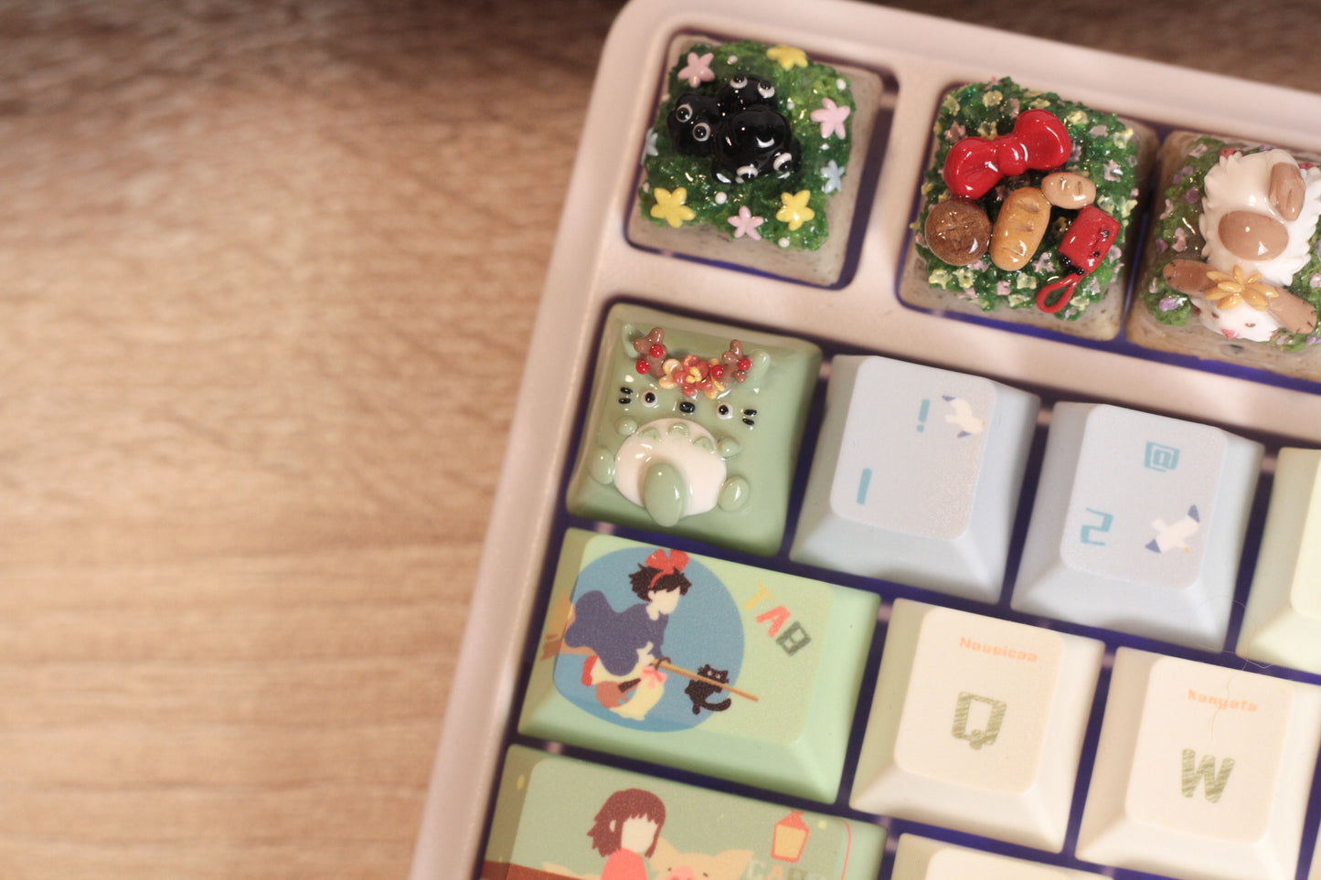 FLOWER CROWN TOTORO KEYCAP