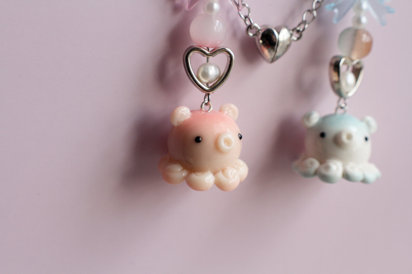 SQUISHI & SQUISHU OCTOPUS KEYCHAINS