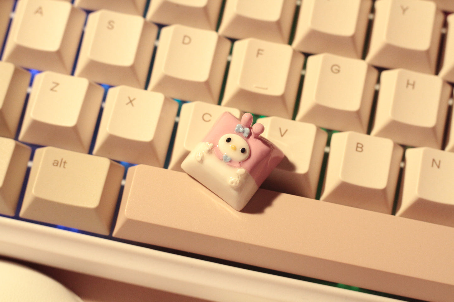 Sanrio's My Melody inspired keycap