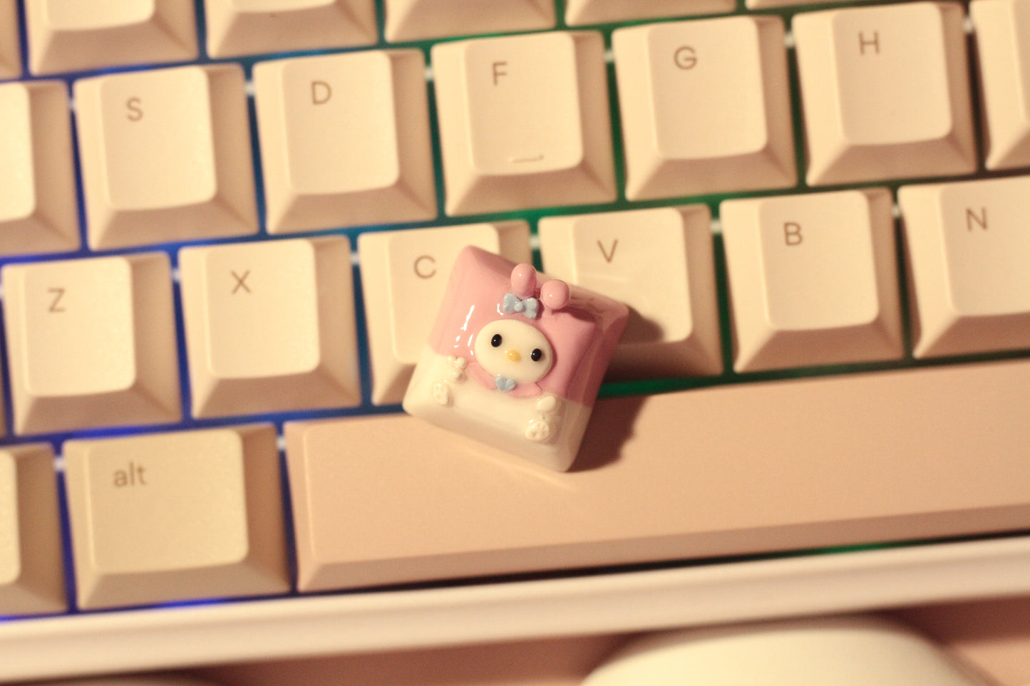 Sanrio's My Melody inspired keycap