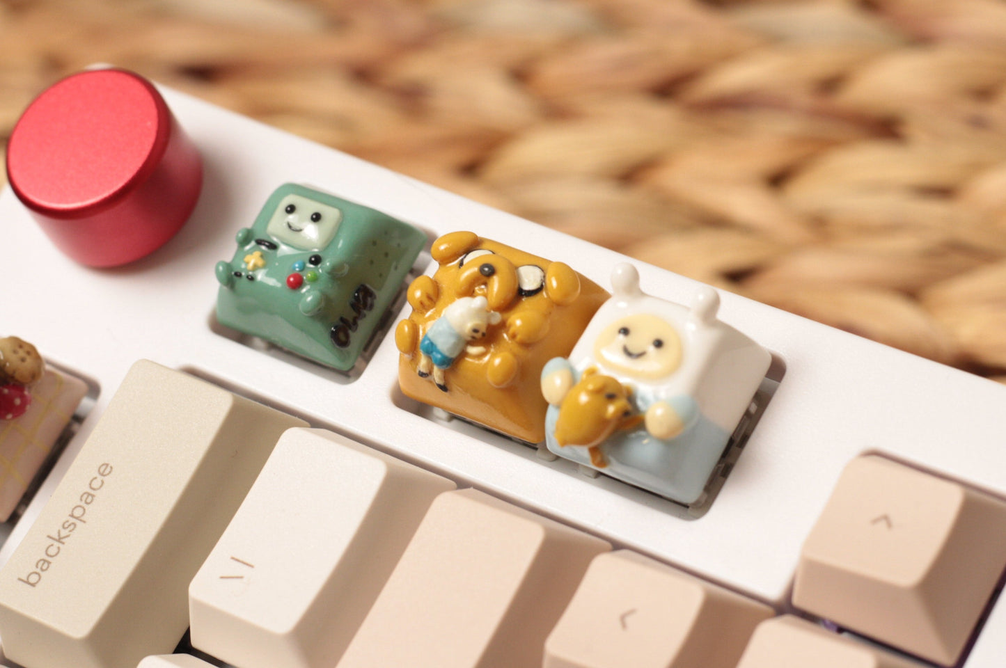 FINN, JAKE & BMO KEYCAP