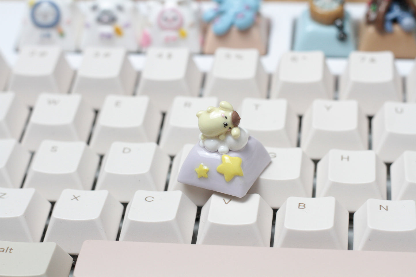 SLEEPY POMPOMPURIN KEYCAP