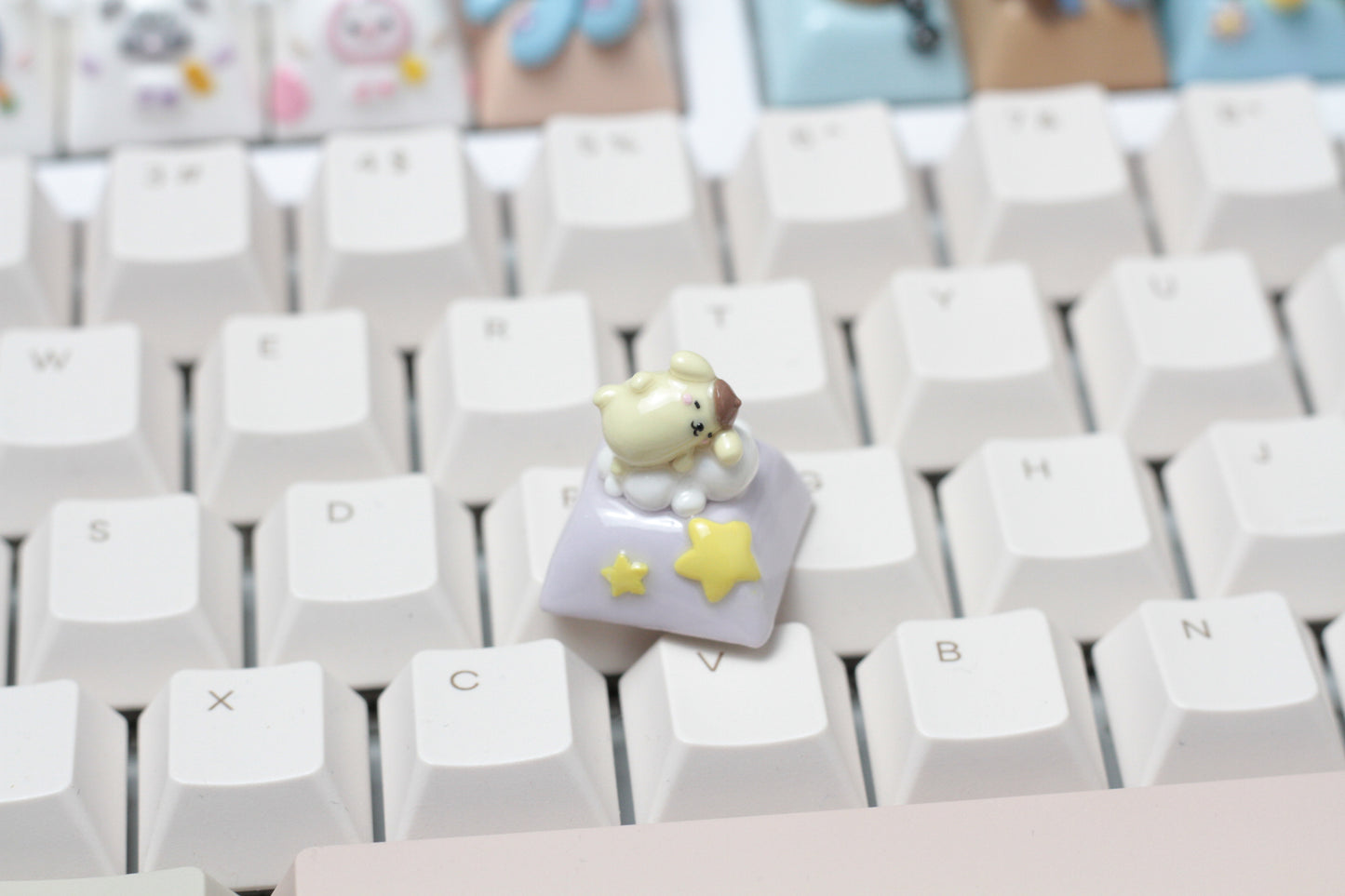 SLEEPY POMPOMPURIN KEYCAP