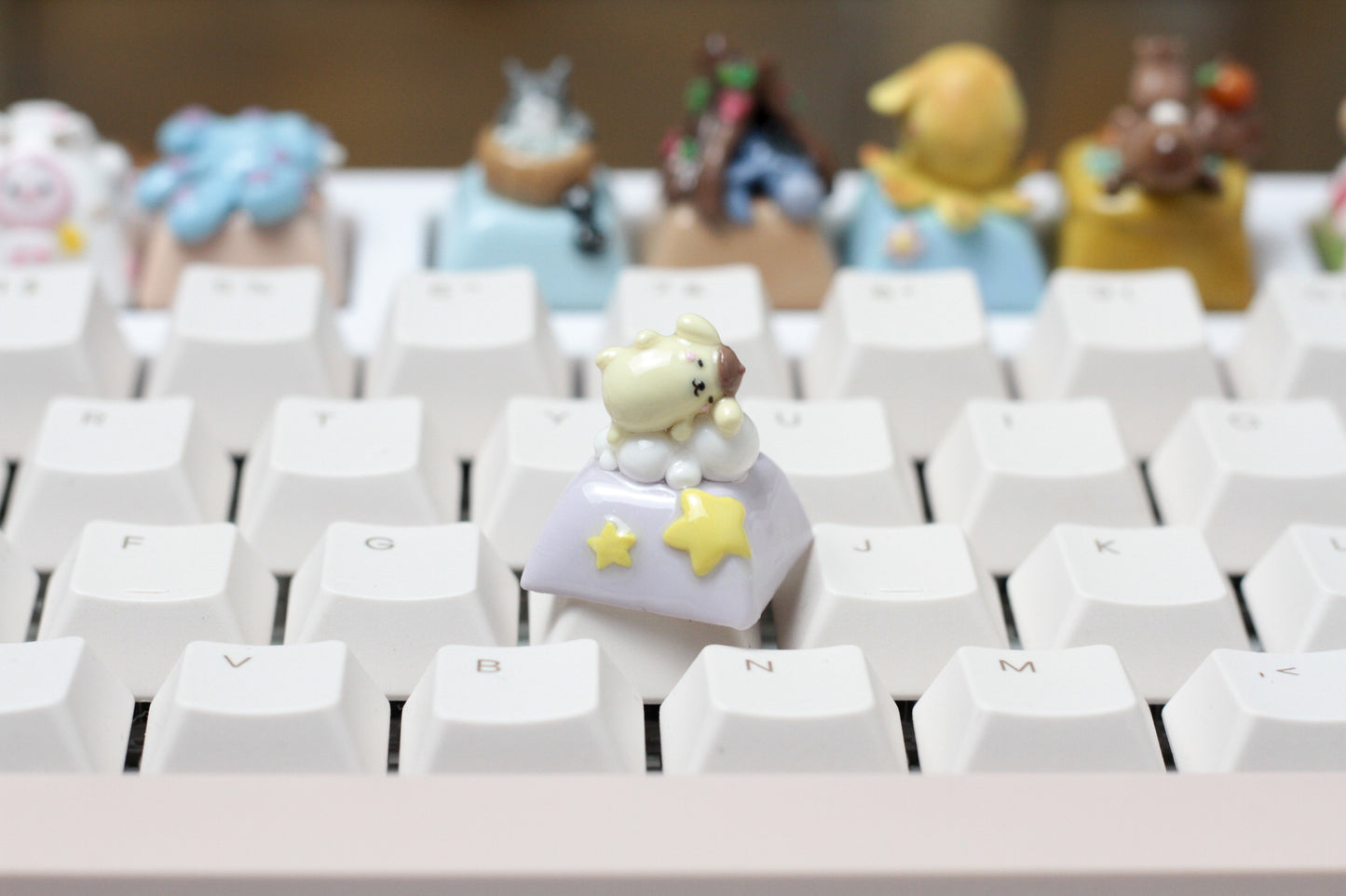 SLEEPY POMPOMPURIN KEYCAP