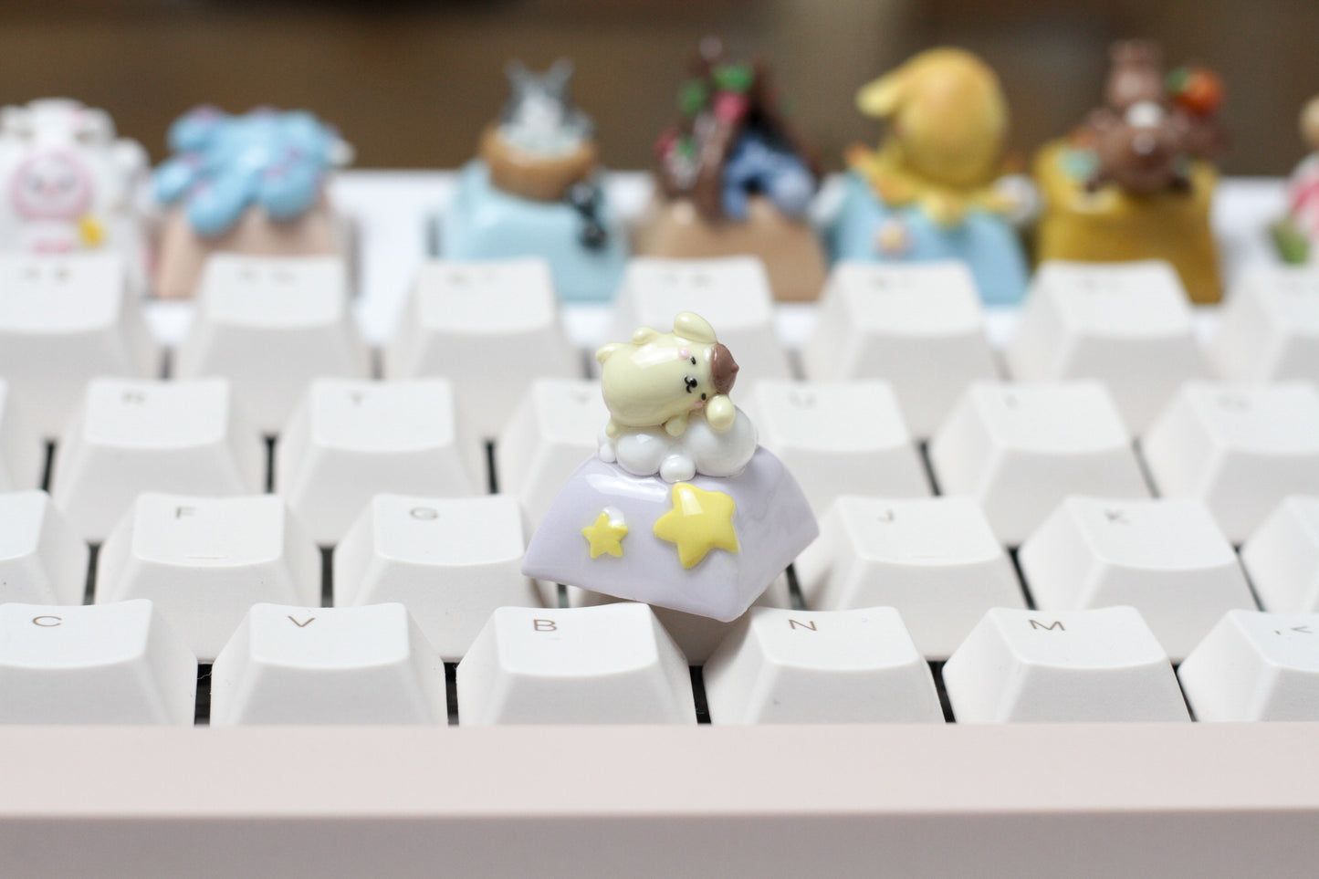 SLEEPY POMPOMPURIN KEYCAP