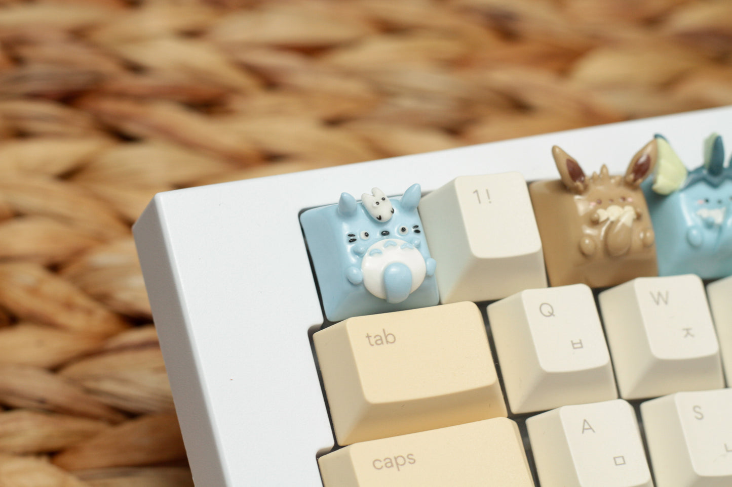 BLUE TOTORO AND CHIBI TOTORO