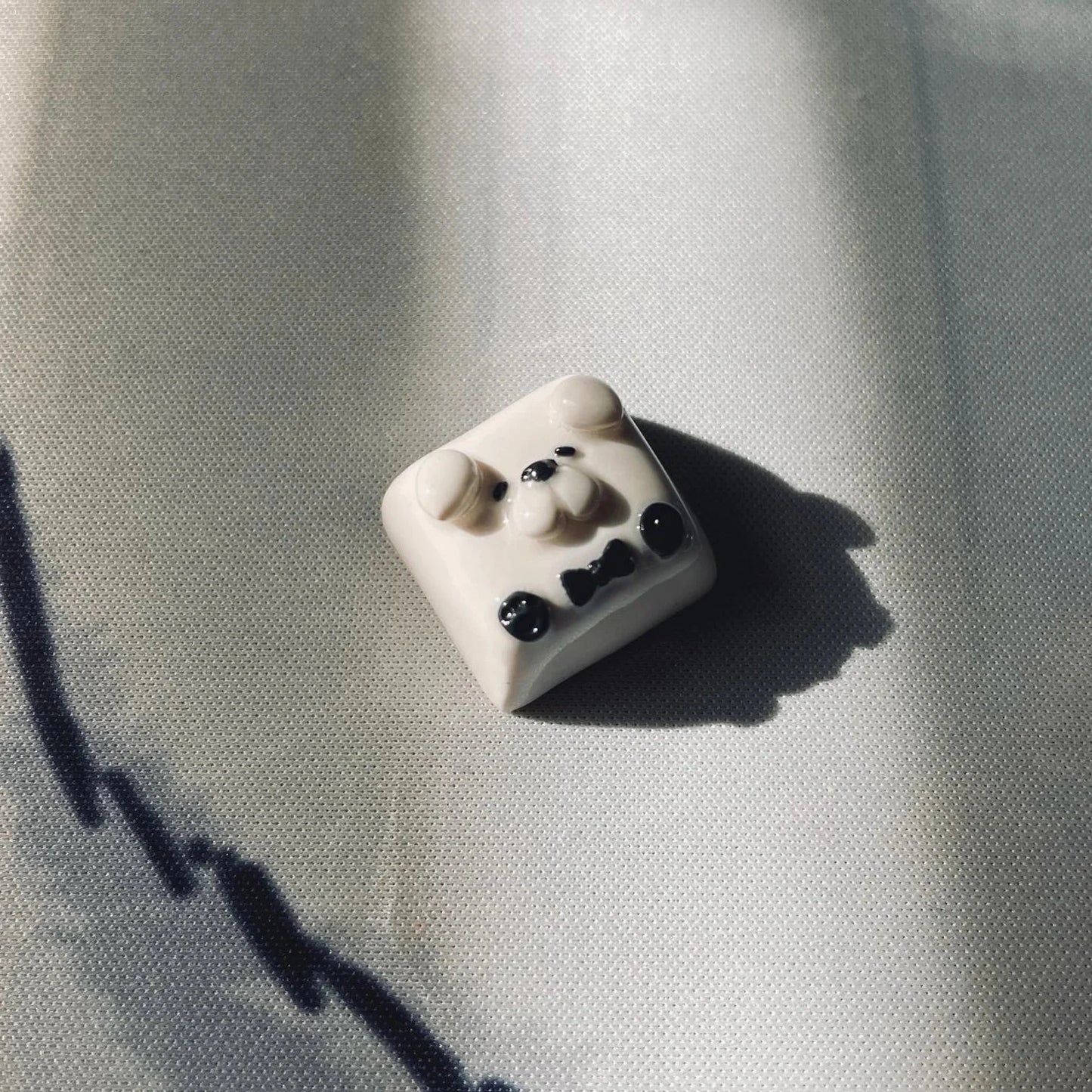 Bond Forger from Spy x Family Anime Polymer Clay Keycap, Matte & Glossy + Paws (dog)