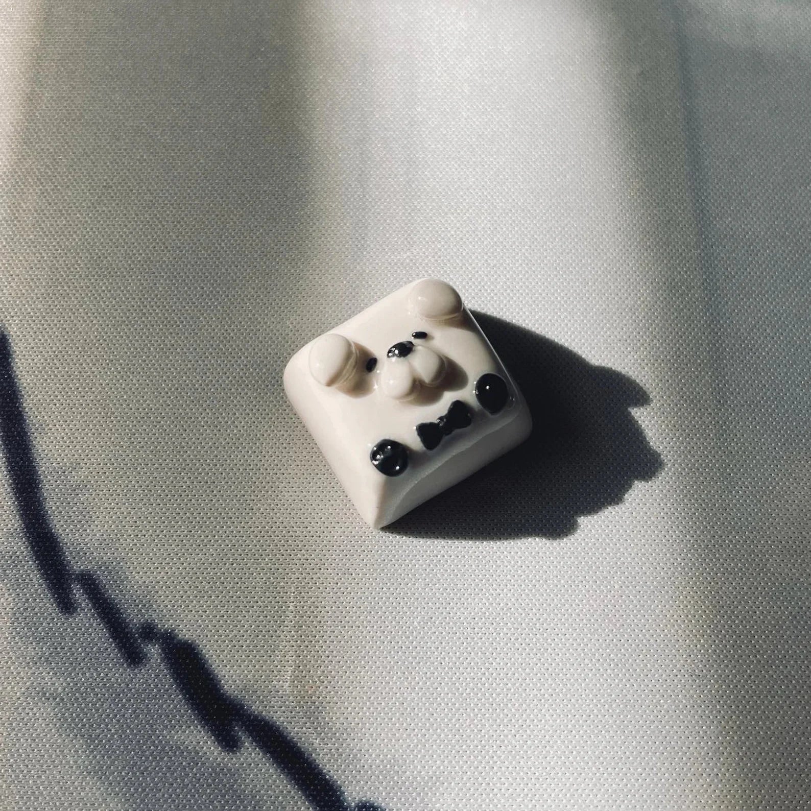 Bond Forger from Spy x Family Anime Polymer Clay Keycap, Matte & Glossy + Paws (dog)