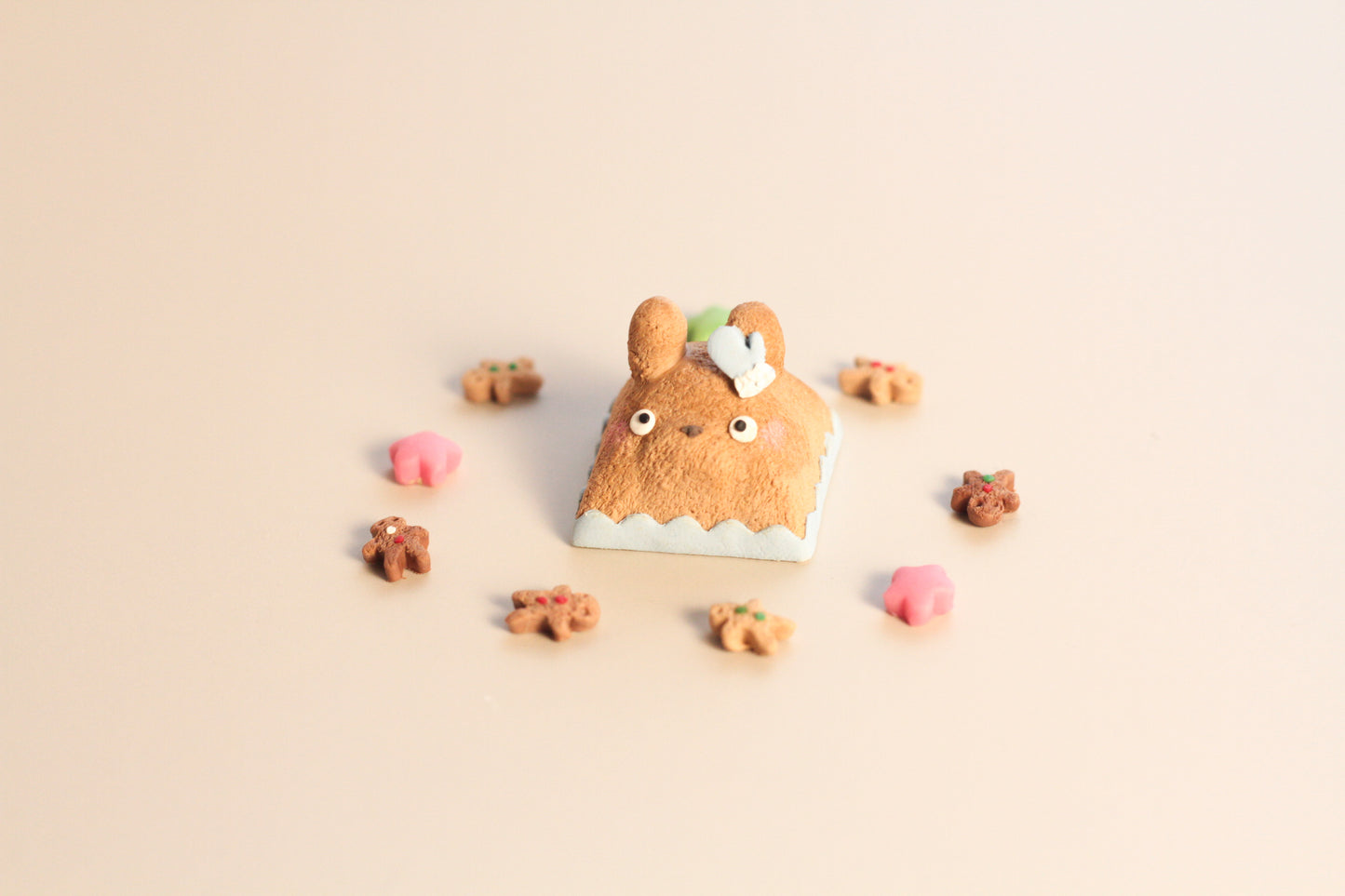 TOTORO CREAM PUFFS KEYCAP