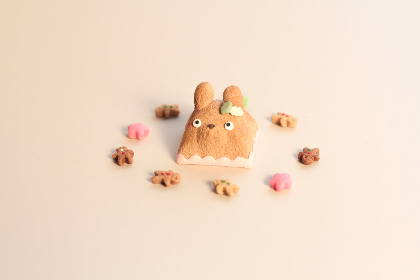 TOTORO CREAM PUFFS KEYCAP