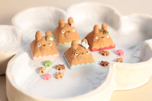 TOTORO CREAM PUFFS KEYCAP