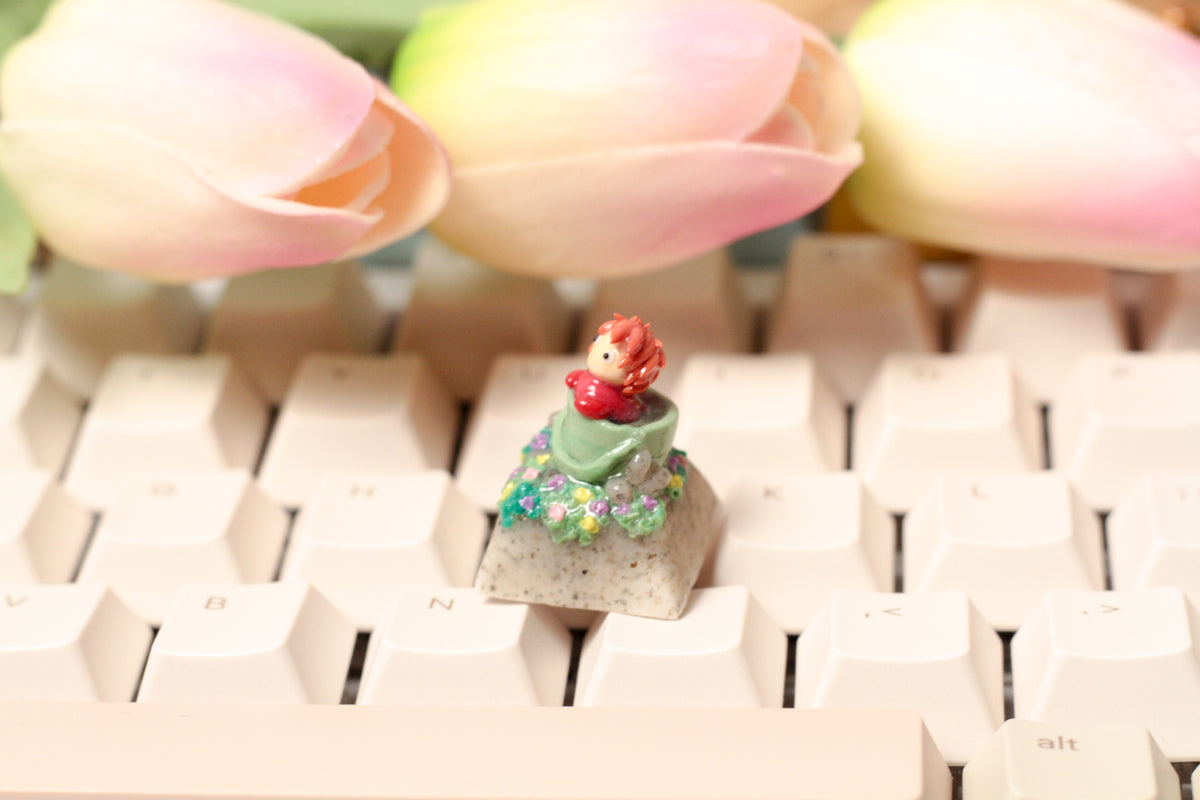 LIL PONYO KEYCAP – Ms BobaCaps